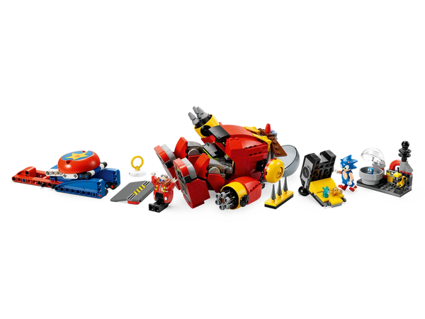 Lego pieces included in the Sonic vs Dr Eggman Lego kit