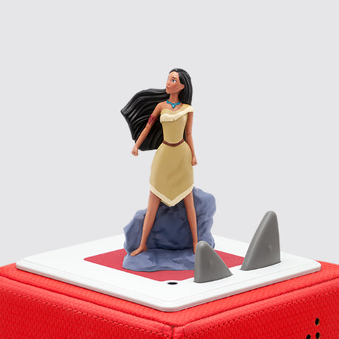 Tonies Disney Pocahontas on a red Toniebox