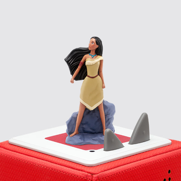 Tonies Disney Pocahontas on a red Toniebox