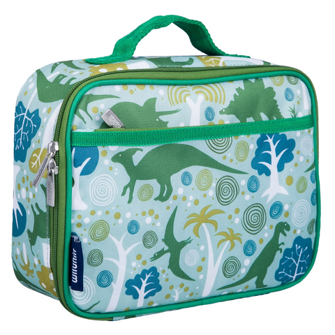 Wildkin Olive Kids Wild Animals Lunch Box - Green