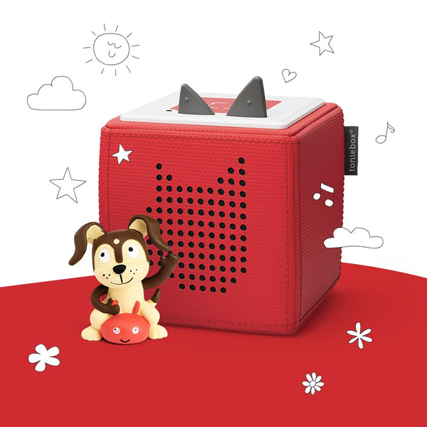 Toniebox Playtime Puppy Starter Set - Red Toys Tonies   