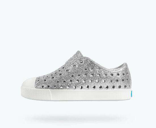 Native Shoes | Jefferson Silver Bling / Shell White Shoes Native Shoes   
