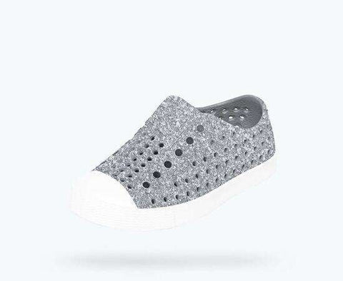 Native Shoes | Jefferson Silver Bling / Shell White Shoes Native Shoes   