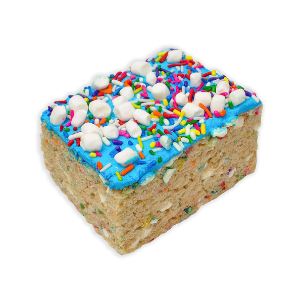 Treat House - Jumbo Birthday Cake Rice KrispyTreat Food Treat House   