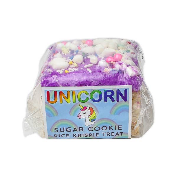 Treat House - Jumbo Unicorn-Sugar Cookie Rice Krispy Treat Food Treat House   