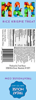 Treat House - Jumbo M&M Rice Krispy Treat Food Treat House   