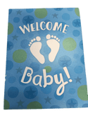 Peaceable Kingdom | Gift Enclosure (2⅜" x 3⅛" blank card) Gift Card Peaceable Kingdom Welcome Baby Boy  