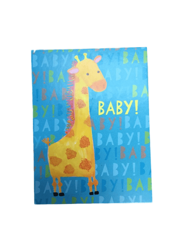 Peaceable Kingdom | Gift Enclosure (2⅜" x 3⅛" blank card) Gift Card Peaceable Kingdom Baby Giraffe!  