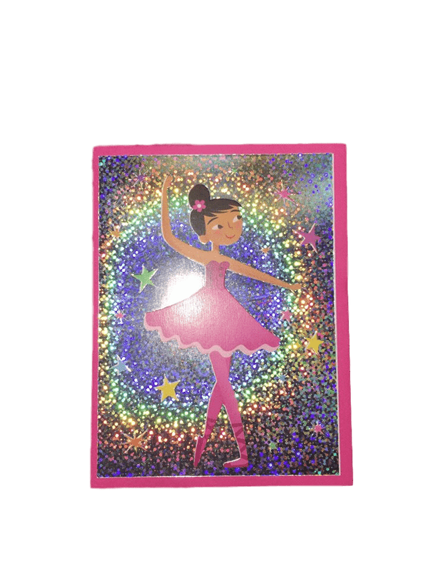 Peaceable Kingdom | Gift Enclosure (2⅜" x 3⅛" blank card) Gift Card Peaceable Kingdom Ballerina  