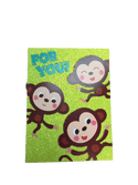 Peaceable Kingdom | Gift Enclosure (2⅜" x 3⅛" blank card) Gift Card Peaceable Kingdom For You! Monkeys  