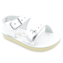 Sun-San Sea Wee | White (infant) Shoes Salt Water Sandals by Hoy Shoes   