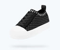 Native Shoes | Jefferson 2.0 Liteknit Child Jiffy Black/Shell White Shoes Native Shoes   