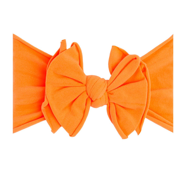 Baby Bling Bows | FAB-BOW-LOUS Headband ~ Neon Orange Pop Baby Baby Bling Bows   