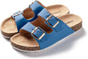 Pupeez Girls Comfort Sandals Buckle Adjustable Slip-on ~ Royal Blue Shoes Pupeez   