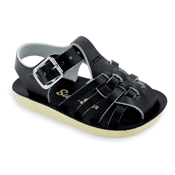 Sun-San Sailor | Black (children's) Shoes Salt Water Sandals by Hoy Shoes   