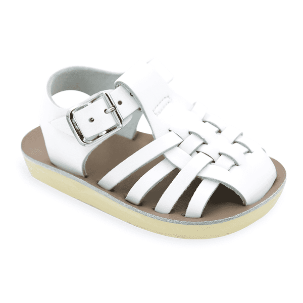 Sun-San Sailor | White (children's) Shoes Salt Water Sandals by Hoy Shoes   