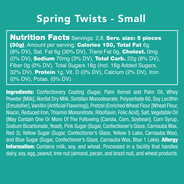 Candy Club Easter/Spring Collection ~ Spring Twists Food Candy Club   