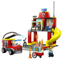 Lego City ~ Fire Station and Fire Truck Toys Lego   