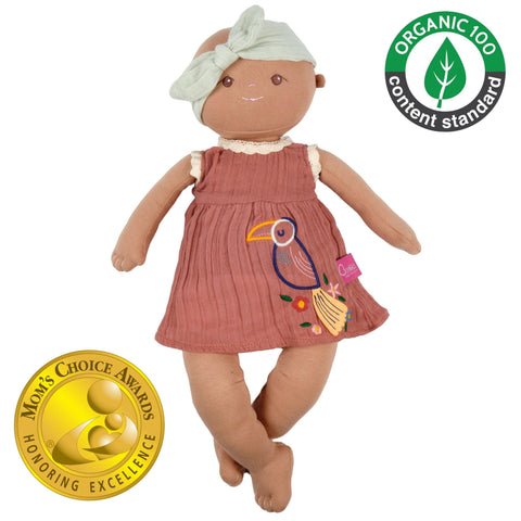 Tikiri x Bonikka Dolls Organic - Baby Aria (Mom's Choice Gold Award Recipient) Toys Tikiri Toys LLC   