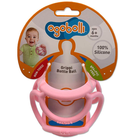 OgoSport | Grippi Bottle Ball ~ Pink Teethers OgoSport   
