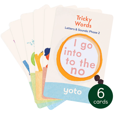 Yoto Card Packs ~ Phonics - Letters & Sounds: Phase 2 Toys Yoto   