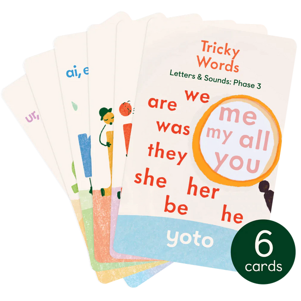 Yoto Card Packs ~ Phonics - Letters & Sounds: Phase 3 Toys Yoto   