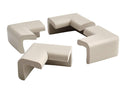 Prince Lionheart | Foam Corner Guards Home Safety Prince Lionheart Grey / Beige  