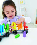 Hape / Poly M | Rainbow Counting Train Toys Hape Toys   
