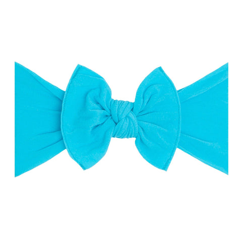 Baby Bling Bows | Classic Knot Headband ~ Neon Blue Baby Baby Bling Bows   
