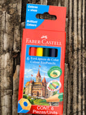 Faber - Castell Mini Item Toys Faber - Castell 6 Color Pencils  