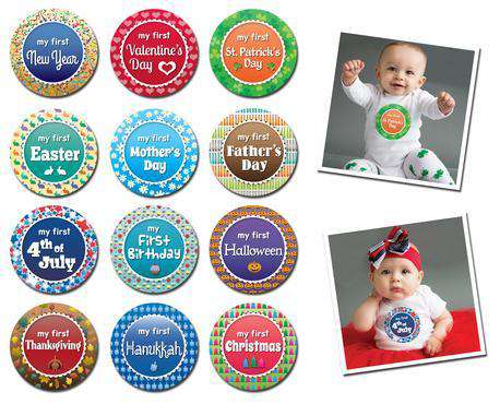 Sticky Bellies | Happiest Holidays | Babies First Holidays Baby Sticky Bellies   