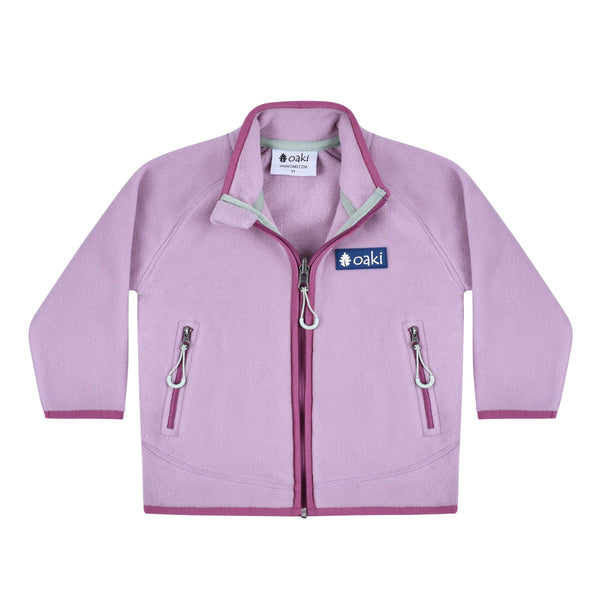 Oaki | Polartec® Fleece Jacket, 200 Series ~ Lavender Clothing Oaki   