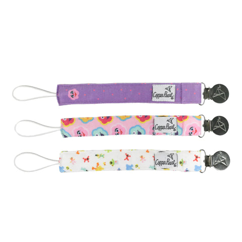 Copper Pearl x Sesame Street | Binky Clip Set ~ Abby and Pals Pacifier Copper Pearl   