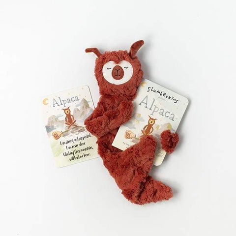 Slumberkins | Copper Alpaca Snuggler - Stress Relief Toys Slumberkins   