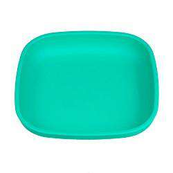 Re-Play Flat Plate Feeding Re-Play Aqua Blue  
