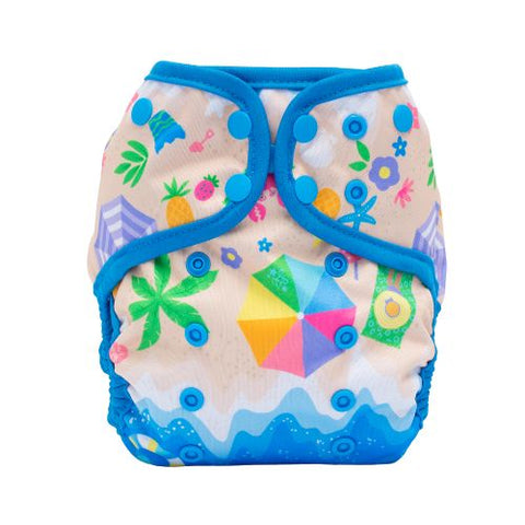 Lalabye Baby One-Size Cloth Diaper Cover ~ Beach Bums ClothDiapers Lalabye Baby   