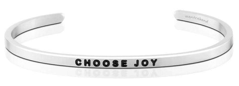 MantraBand | Happiness - Choose Joy  MantraBand Silver  