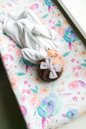 Copper Pearl | Premium Knit Diaper Changing Pad Cover ~ Bloom Bedding Copper Pearl   