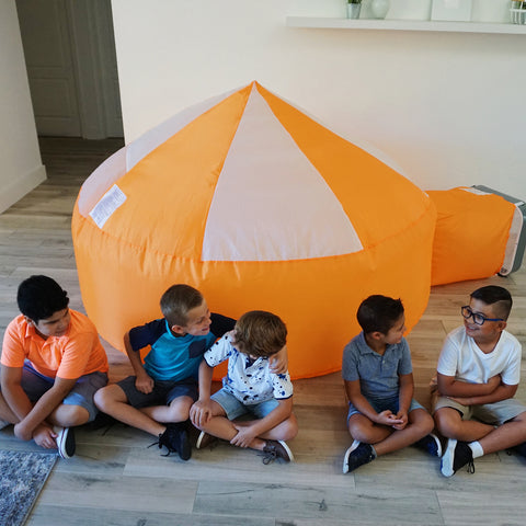 AirFort Inflatable Air Tent - Creamsicle Orange Toys AirFort   