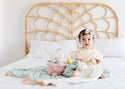 Copper Pearl | Three-Layer Baby Quilt ~ Easter Bedding Copper Pearl   