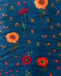 Little Unicorn | Outdoor Blanket ~ Midnight Poppy 5' x 5'  Little Unicorn   