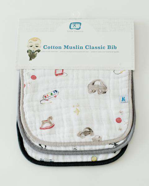 Little Unicorn + The Boss Baby Classic Bibs | Toy Box Bibs Little Unicorn   