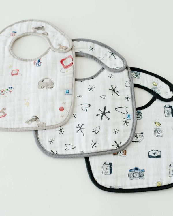 Little Unicorn + The Boss Baby Classic Bibs | Toy Box Bibs Little Unicorn   