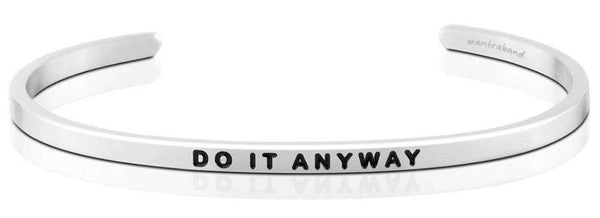 MantraBand | Happiness - Do It Anyway Jewelry MantraBand Silver  