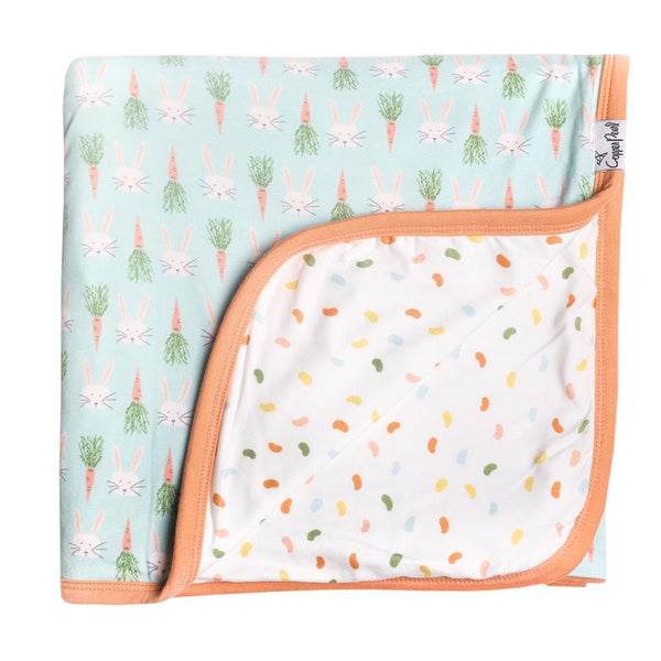 Copper Pearl | Three-Layer Baby Quilt ~ Easter Bedding Copper Pearl   