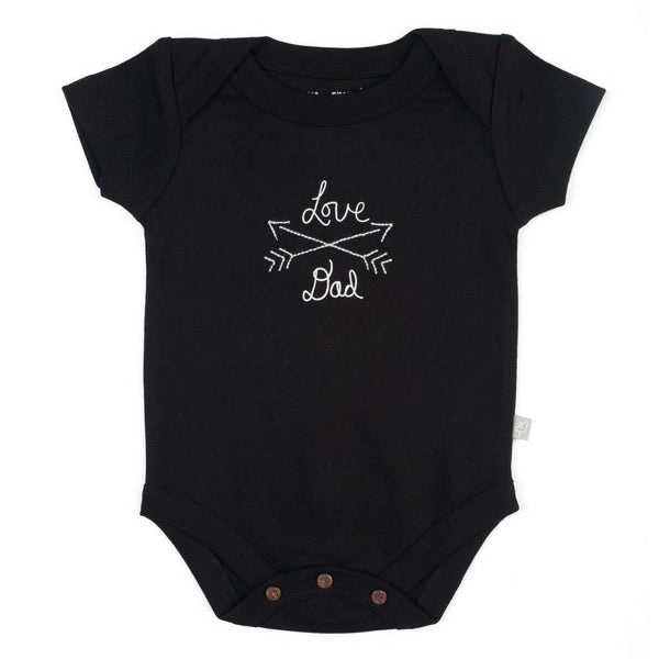 Finn + Emma | Love Dad | Lap Bodysuit Clothing Finn + Emma 0-3 Month  