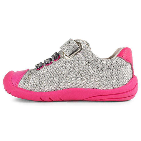 Grip N Go Pediped | Jake Sparkly Silver Shoes Pediped   