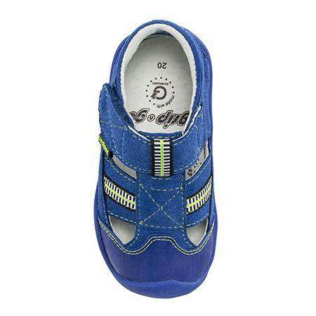 Grip N Go Pediped | Gustan Blue Lime Shoes Pediped   