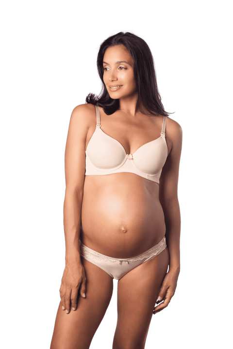 Hot Milk | Forever Yours Contour Nursing Bra ~ Nude Clothing Hot Milk   