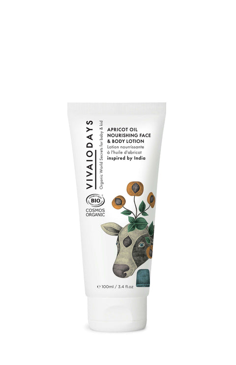 Vivaiodays - Apricot Oil Nourishing Face & Body Lotion SkinCare Vivaiodays   